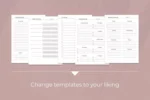 Canva Planner Templates | Editable Planner Pages - Image 3