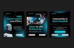 Blue Contrast AI Assistant instagram Carousel Post- canva - Image 3