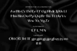 Egovu Font - Bold Sans-Serif Display Font with Ligatures & Alternates - Image 2