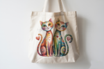 Quirky Valentine Cats PNG - Image 2