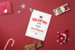 Valentines Day Lettering / Typography Overlay SVG - Image 3