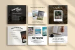 Bookstagram Canva Social Media Templates - Image 3