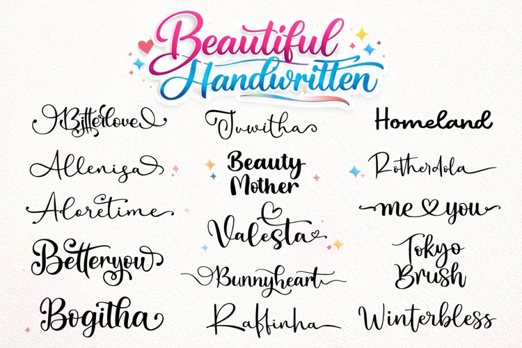fonts