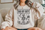Dad Off Duty Go Ask Your Mom SVG, Funny Beer Skeleton PNG - Image 4