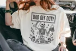 Dad Off Duty Go Ask Your Mom SVG, Funny Beer Skeleton PNG - Image 2