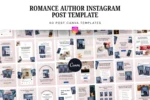 Romance Author Canva Instagram Template - Image 2